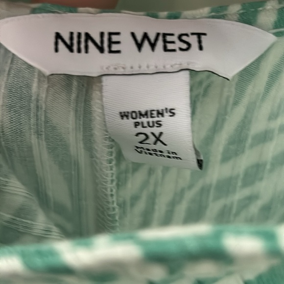 NWT Nine West small zebra one shoulder bodycon dress - Picture 5 of 6